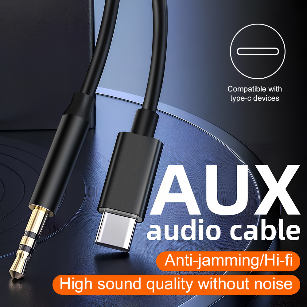 Home Cinema Cabasse - Cavo Audio AUX da Type-C a