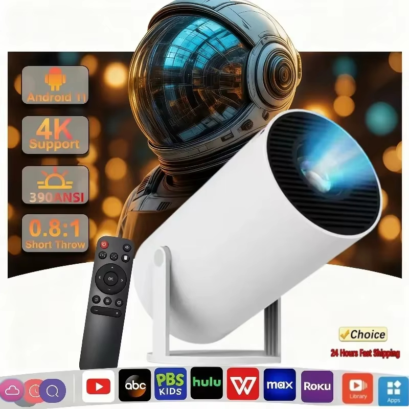 Home Cinema Compact - Nuovo Mini Proiettore HY300 4K Android