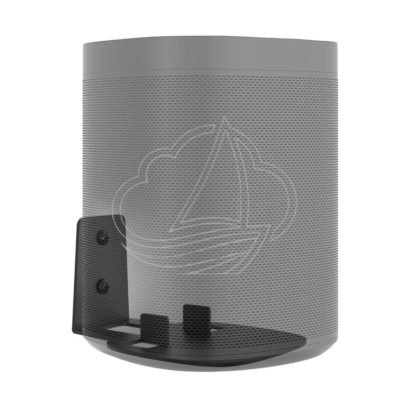 Wall Mount Speaker - Supporto da Parete in Metallo Nero
