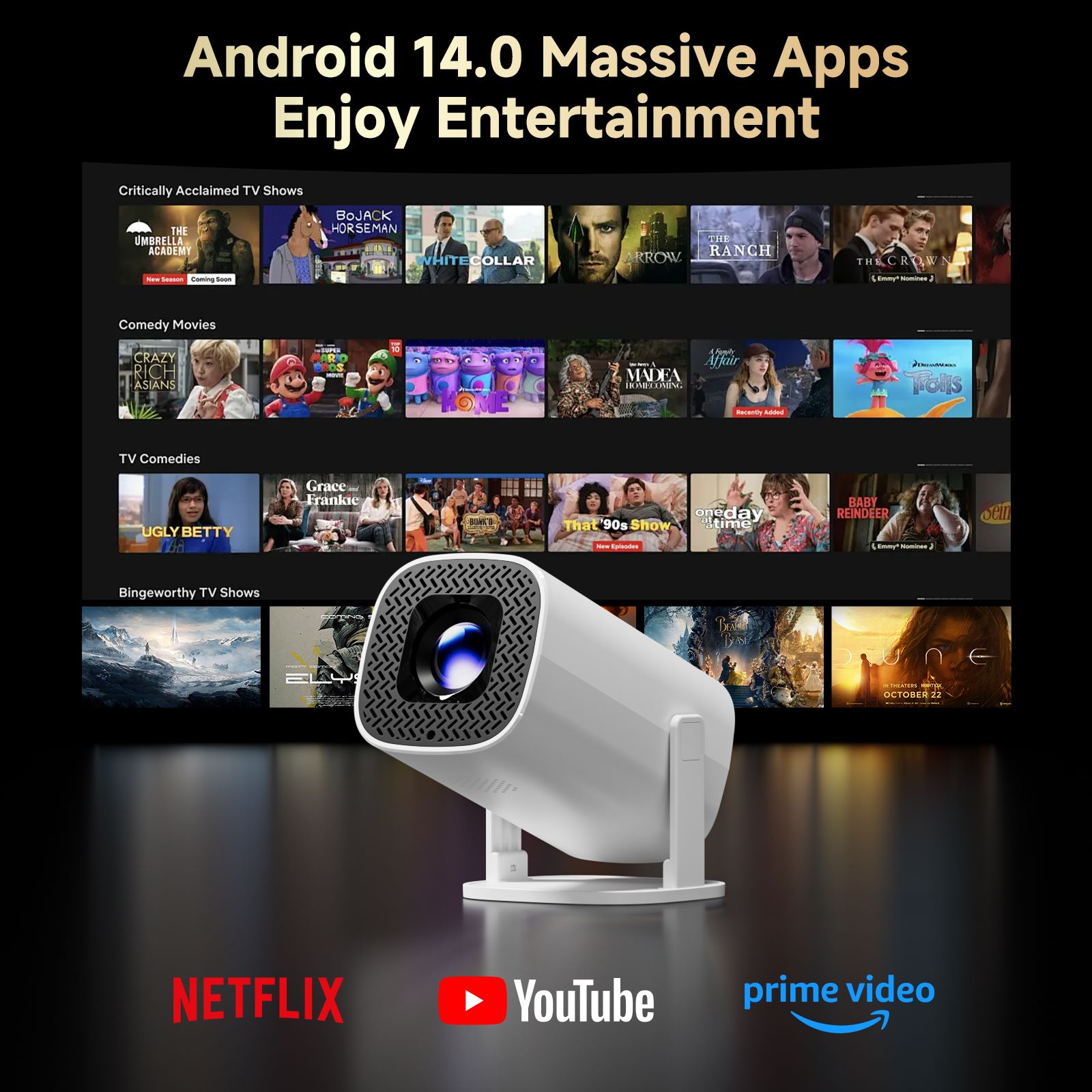 HONGTOP P30PRO Mini proiettore - Home Cinema Compact recensione e prezzo
