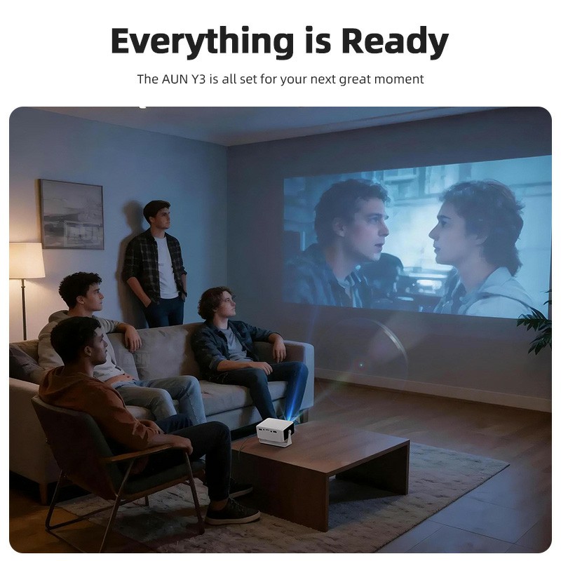 Proiettore AUN Y3 Portatile pe - Home Cinema Cabasse recensione e prezzo
