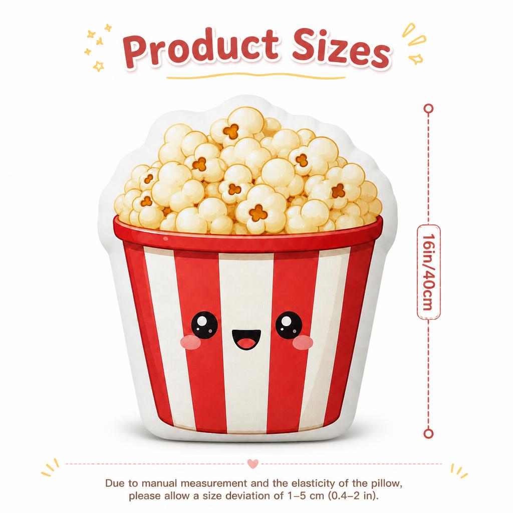 Cuscino Peluche a Forma di Pop - Home Cinema Food recensione e prezzo