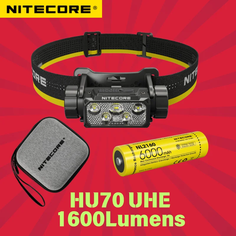 NITECORE HC70 UHE Lampada fron - Home Cinema Imax recensione e prezzo