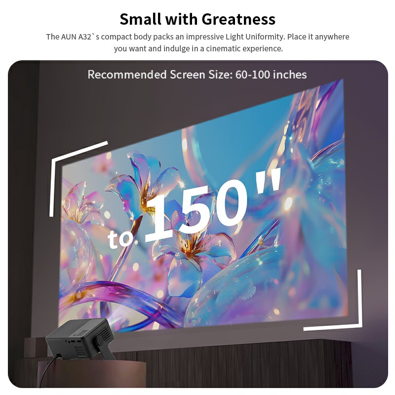 AUN A32 Pro Proiettore Android - Home Cinema Compact recensione e prezzo