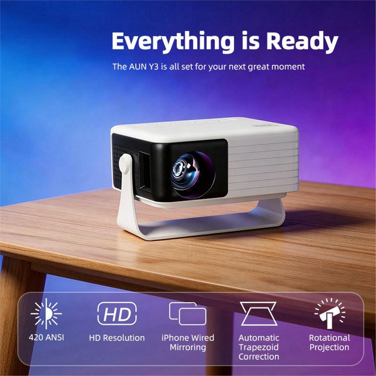 Proiettore Mini L70A Y3 Portat - Home Cinema Compact recensione e prezzo