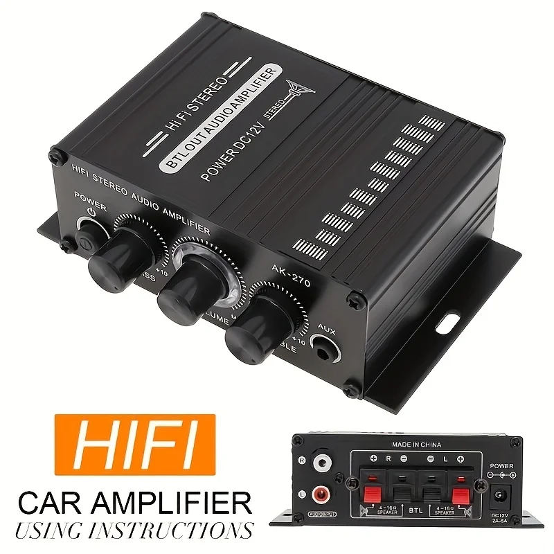 AK-270 Mini Amplificatore di P - Home Cinema Compact recensione e prezzo